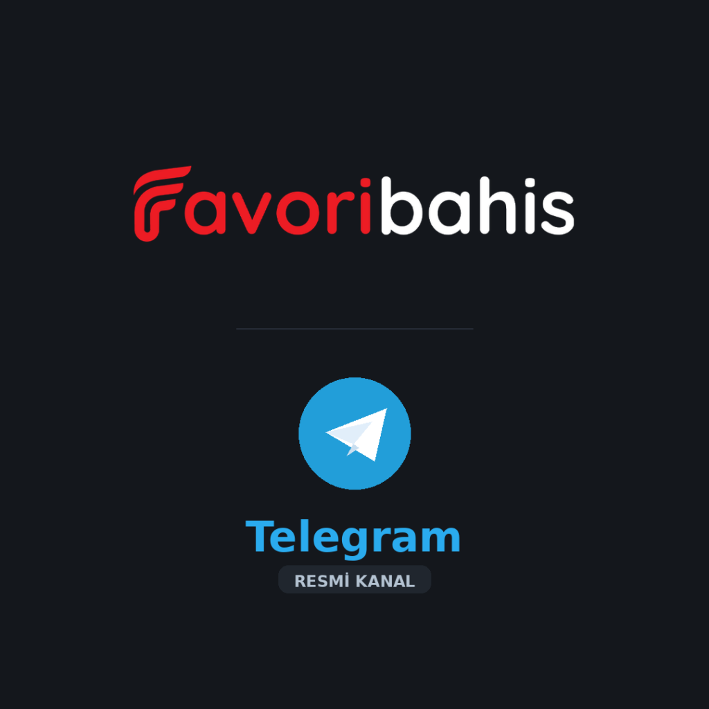 favoribahis telegram resmi adresi